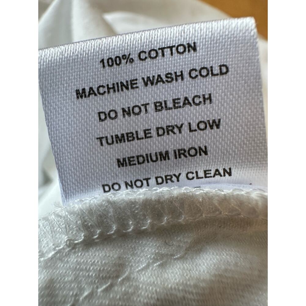 Able Harris oversized button up shirt white size 1X - Picture 12 of 12